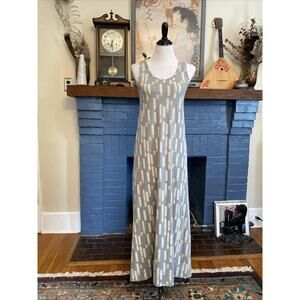 Synergy XS Organic Clothing Cotton Knit Dress T shirt Dress Maxi Boho Arrow